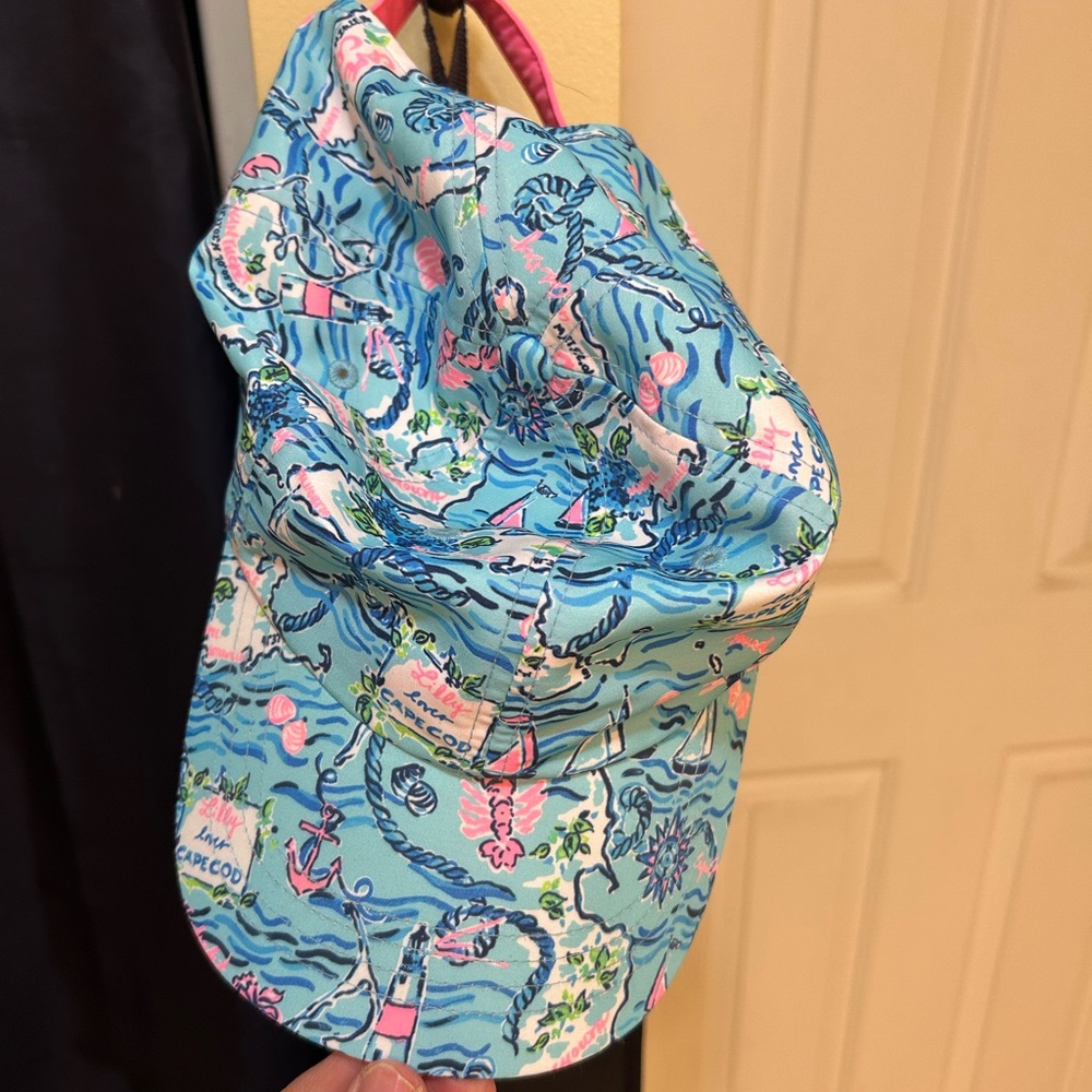 Lilly Pulitzer Colorful Nautical Print Cap